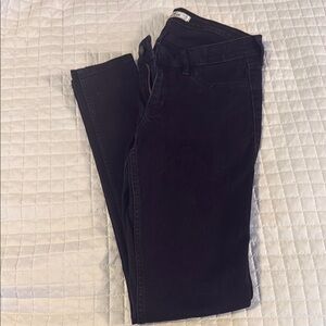 Women's Hollister 9 Long skinny Black Jeans